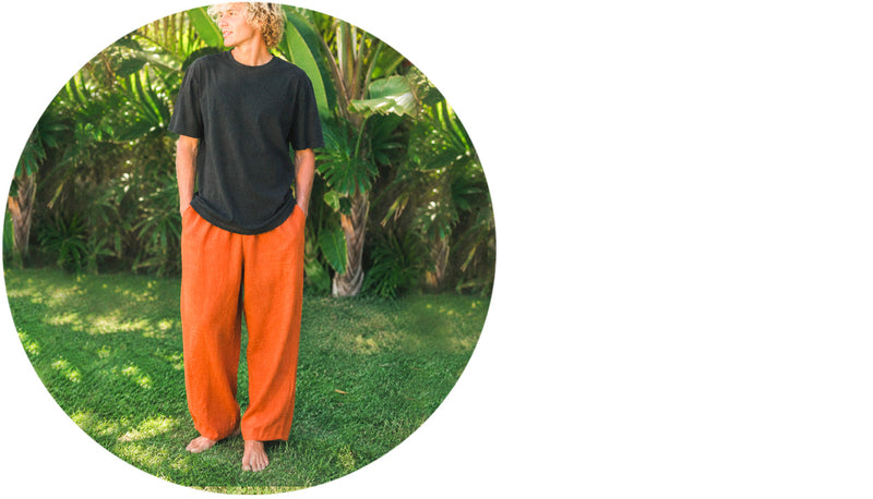 Pantaloni oversize - uomo