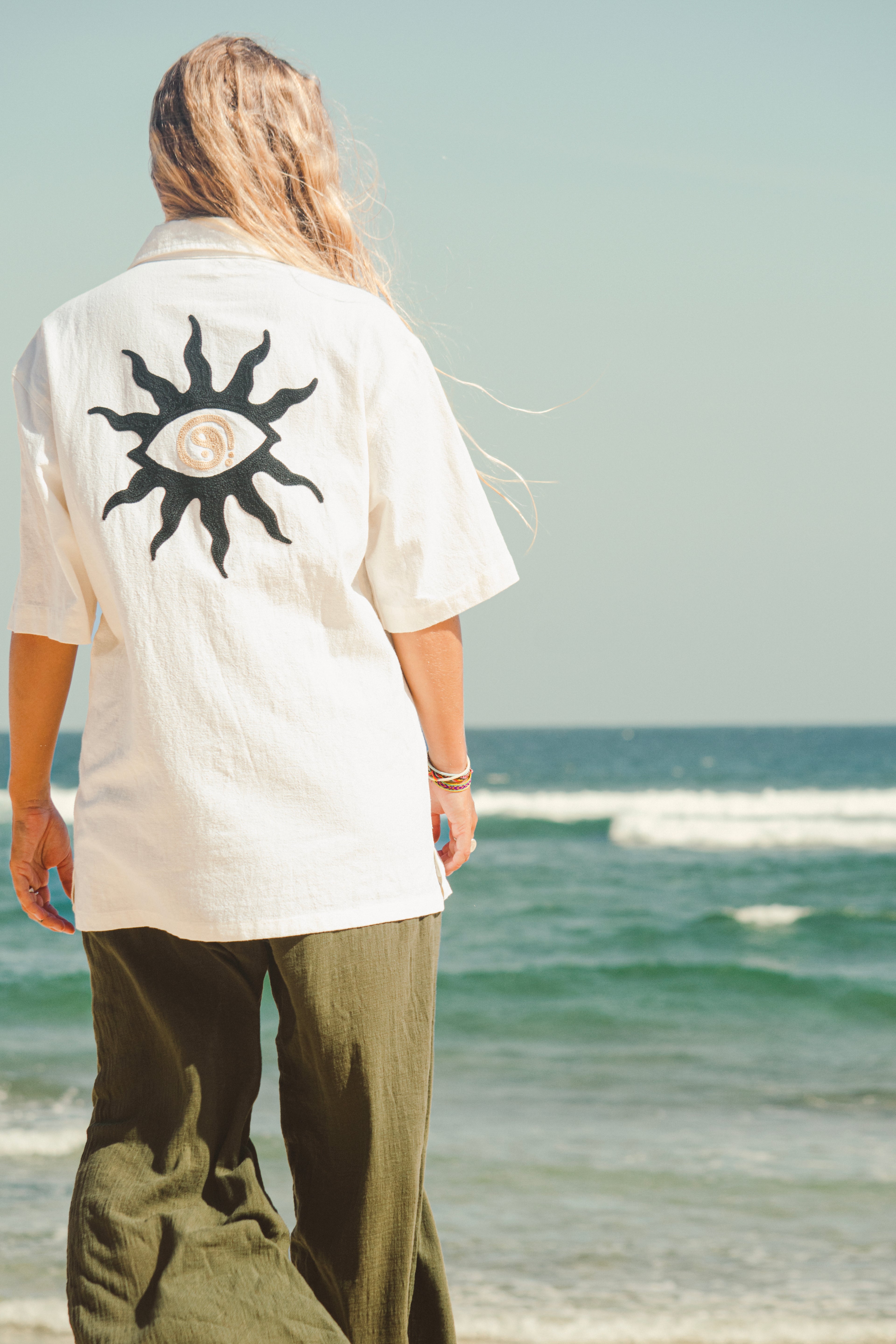 Camicia unisex artigianale made in Bali Yin & Yang