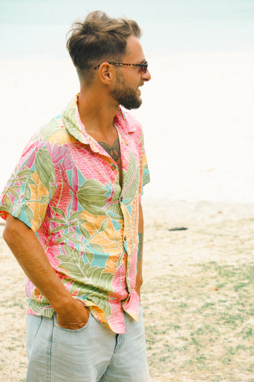 Camicia unisex made in Bali Tropical
