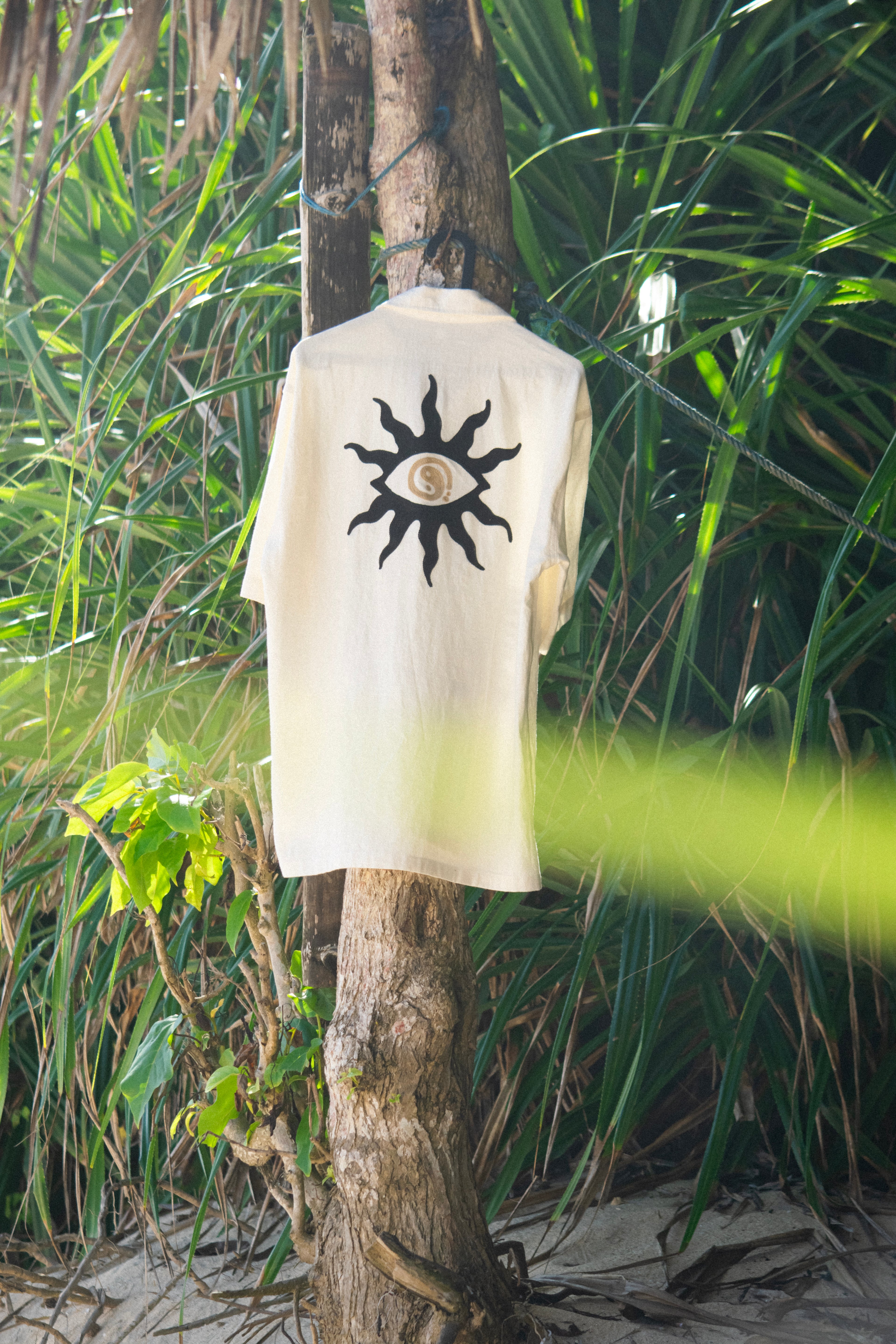 Camicia unisex artigianale made in Bali Yin & Yang