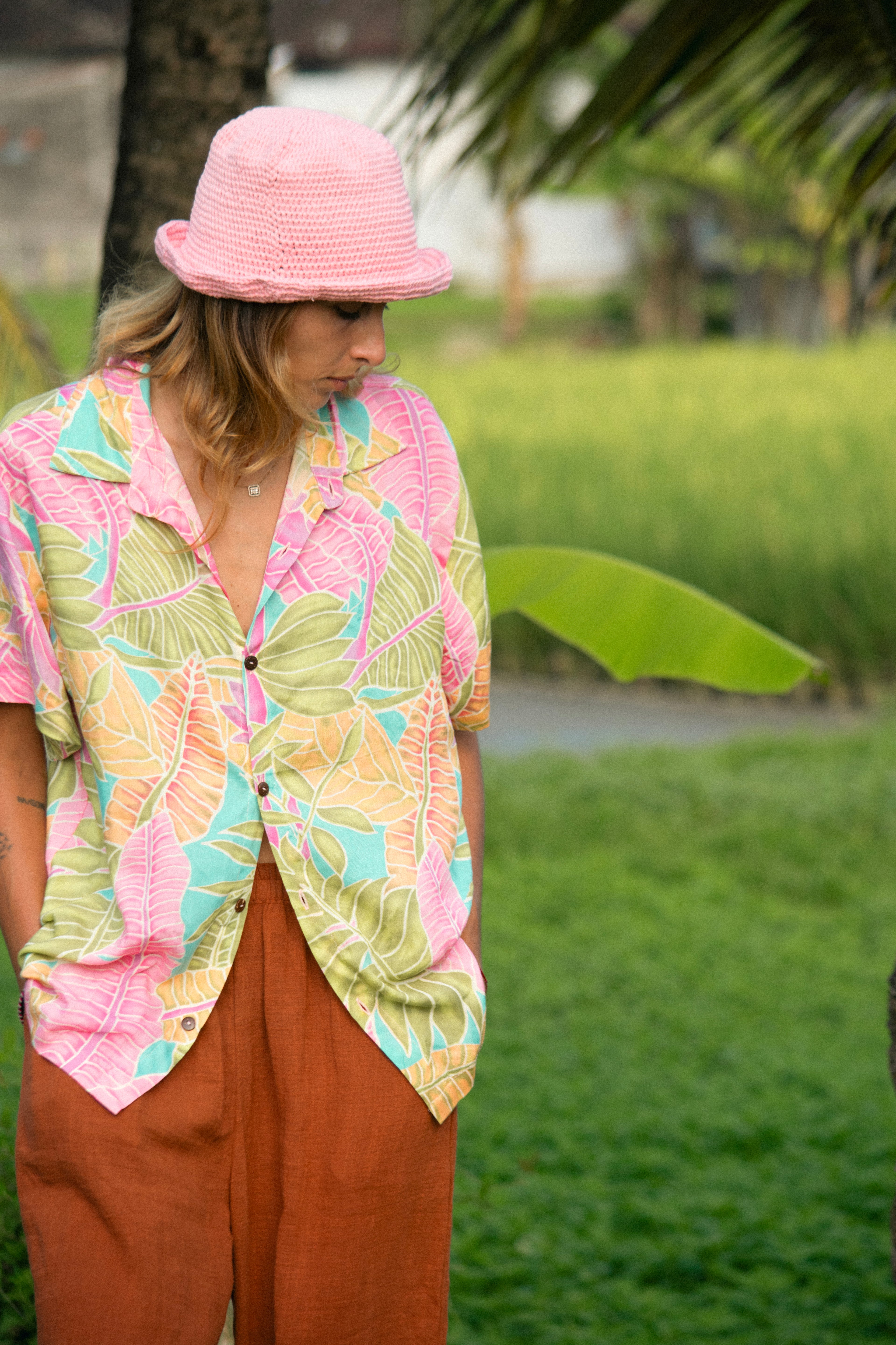 Camicia unisex made in Bali Tropical