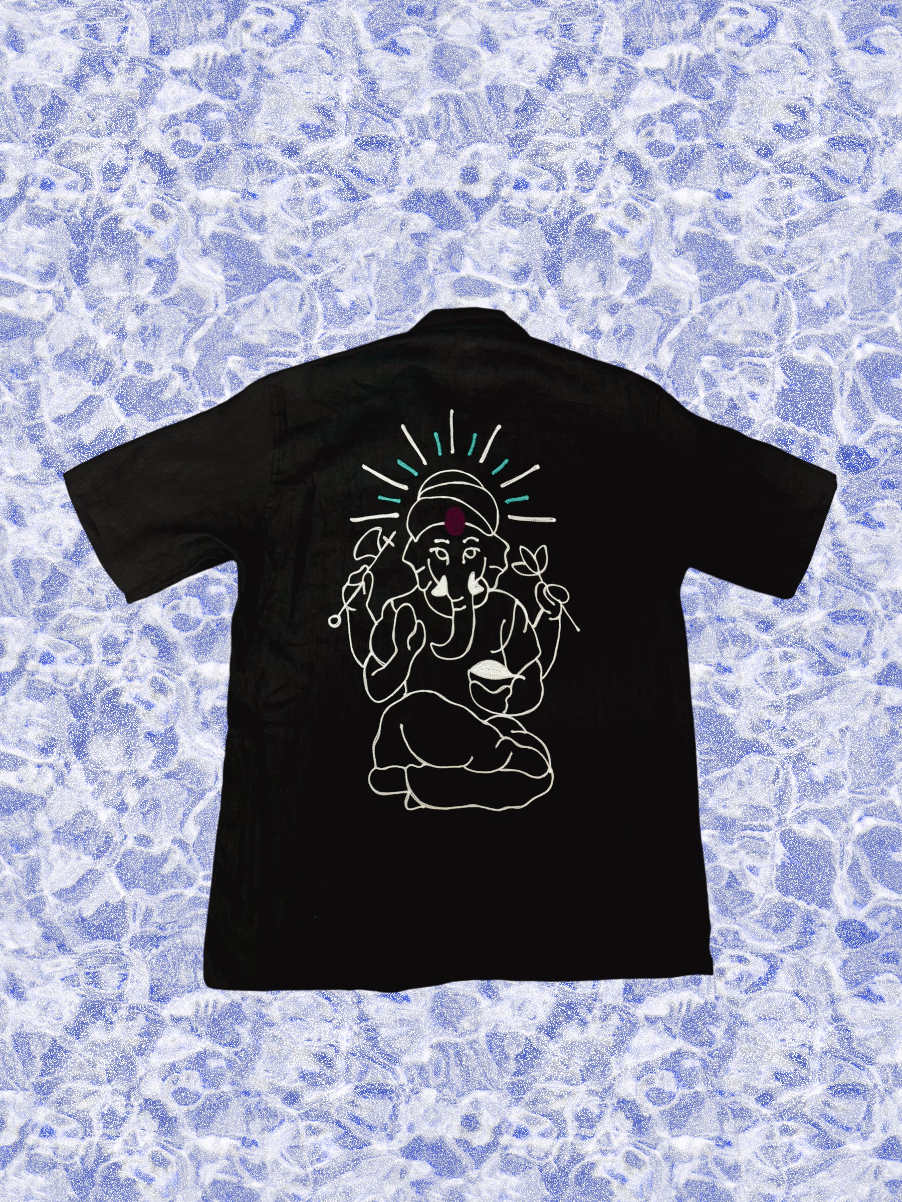 Camicia unisex artigianale made in Bali Ganesha