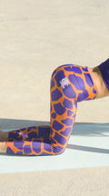 Eco leggings yoga e fitness donna Giraffa
